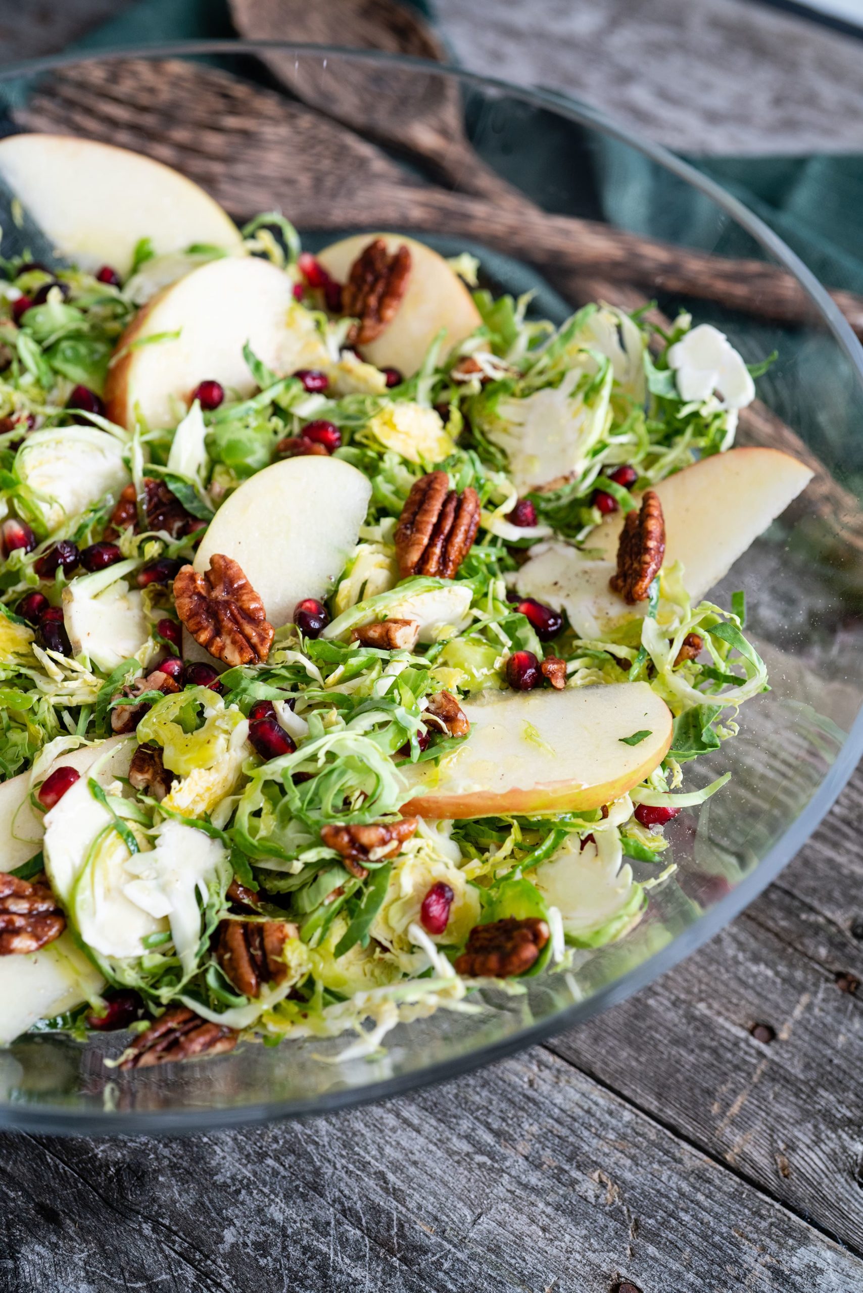 Shaved Brussel Sprouts Salad
