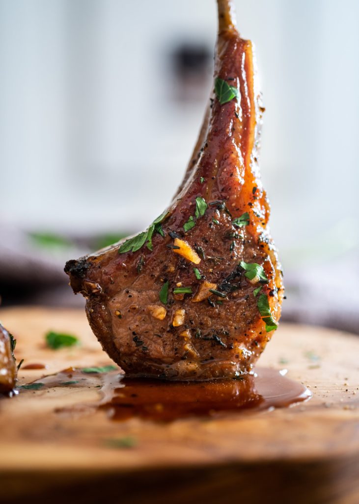 Honey Lamb Chops