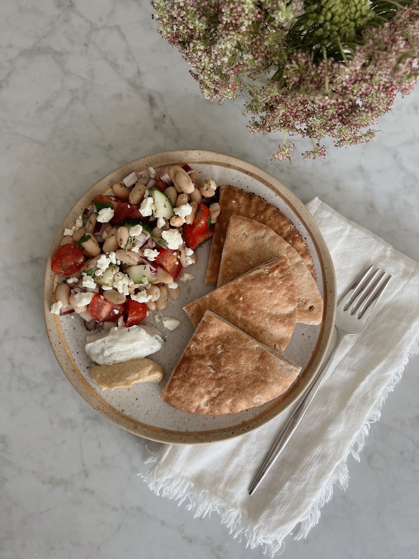 Mediterranean White Bean Salad