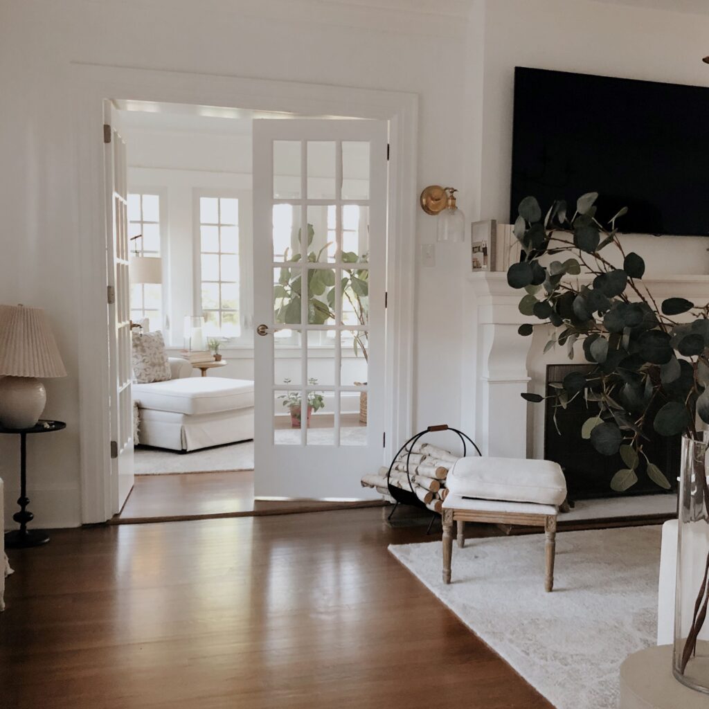 White Living Room