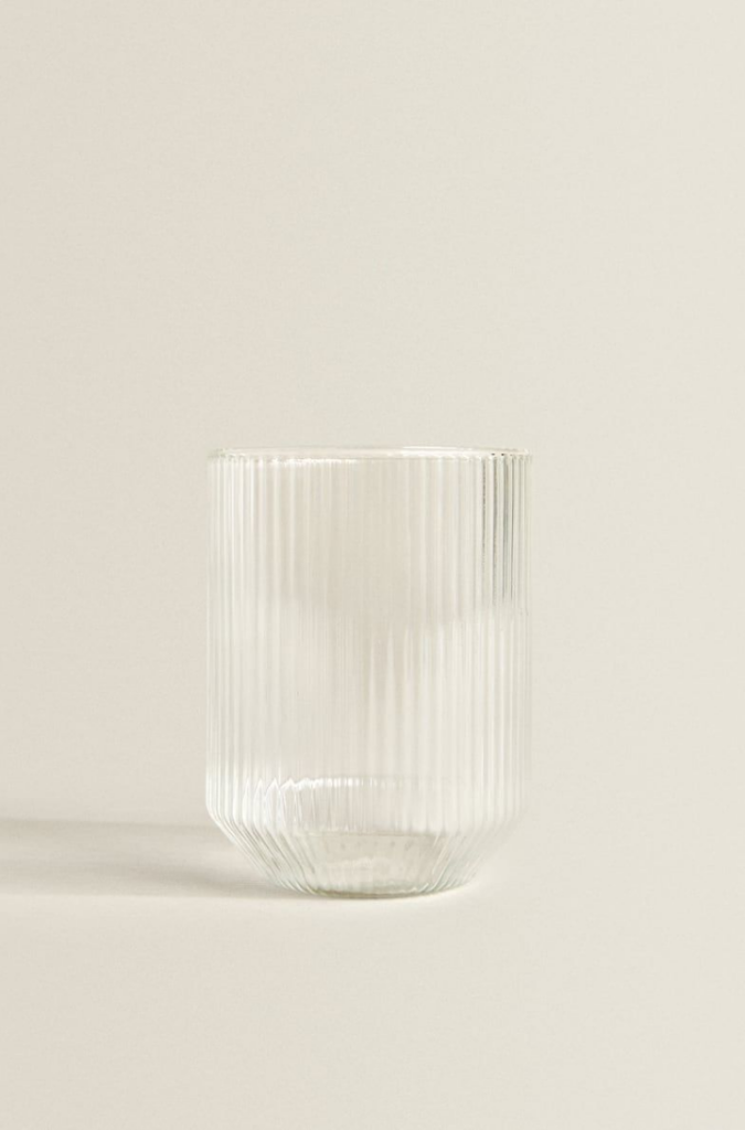 Zara-Home-BOROSILICATE-GLASS-TUMBLER-WITH-RAISED-LINES