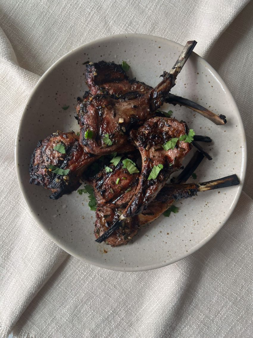 Summer Herb Marinated Lamb Chops