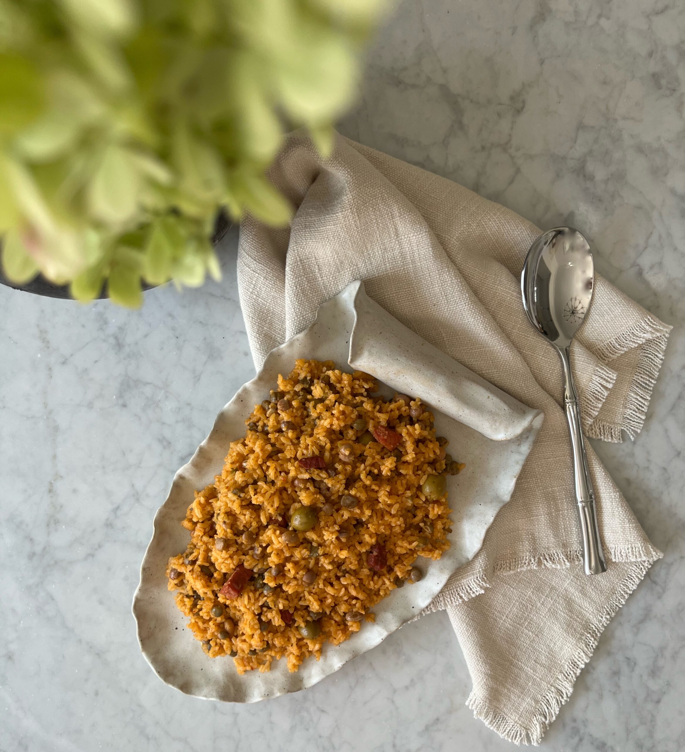 Arroz Con Gandules Rice with Pigeon Peas