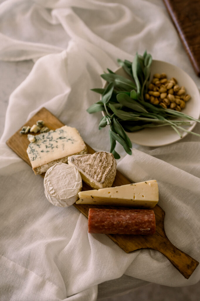 Charcuterie Board with Artisanal Cheeses