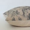 floral beige throw pillow