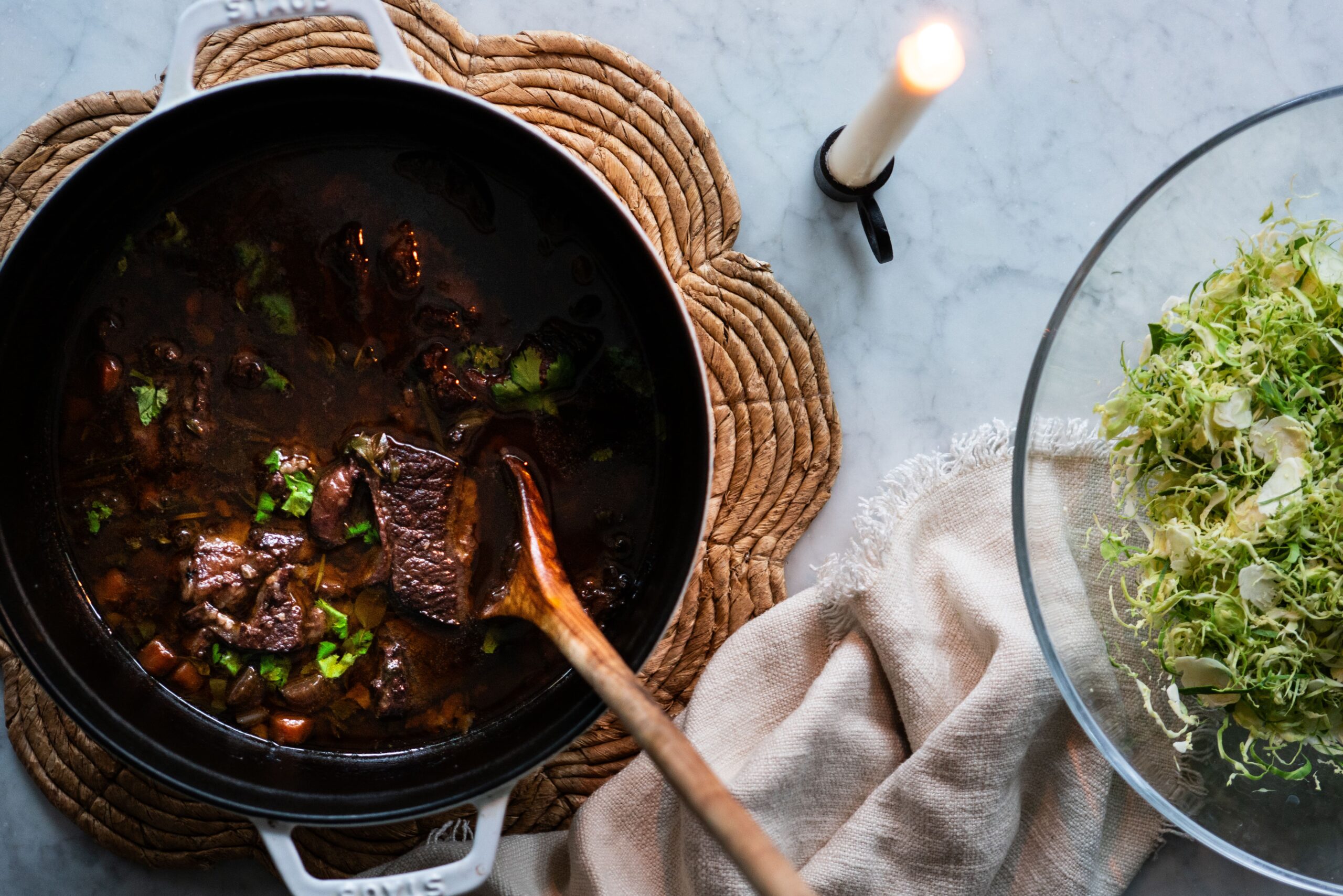 Braised short ribs